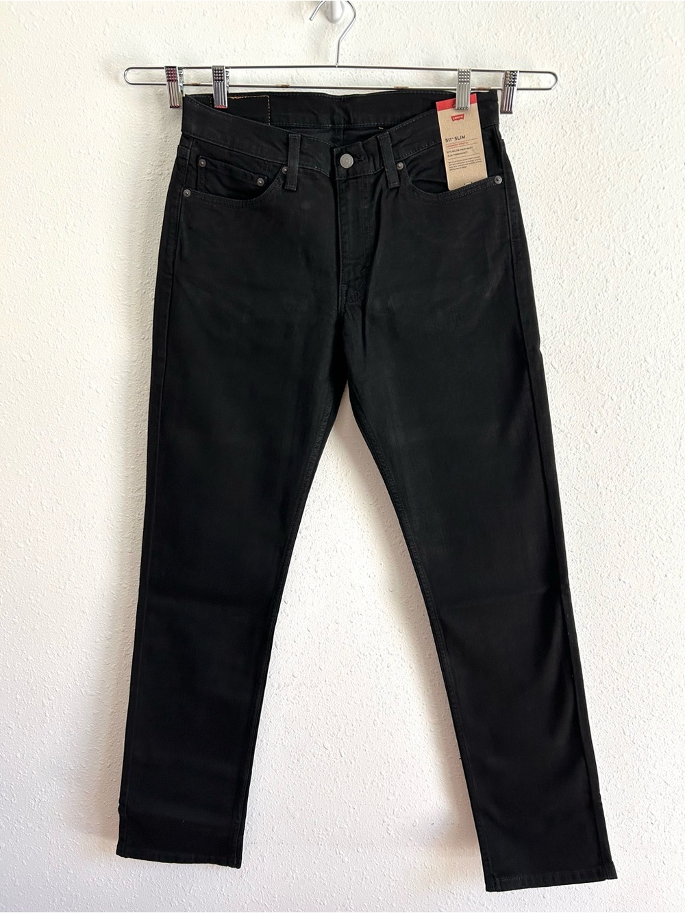 Levi's 511 Slim Jeans Men's Size 32x34 Black Denim Stretch Classic